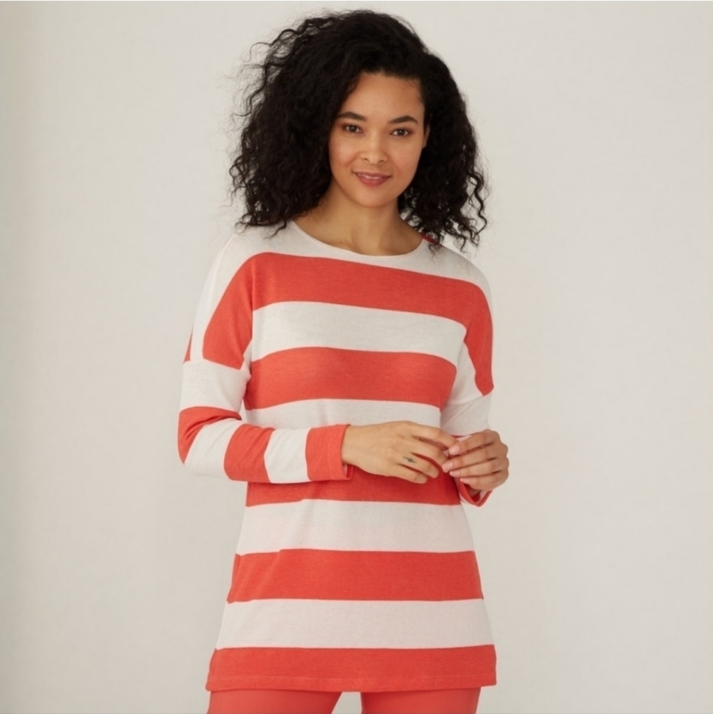 TSC 🇨🇦 Mr. Max Printed Tokyo Knit Stripe Top